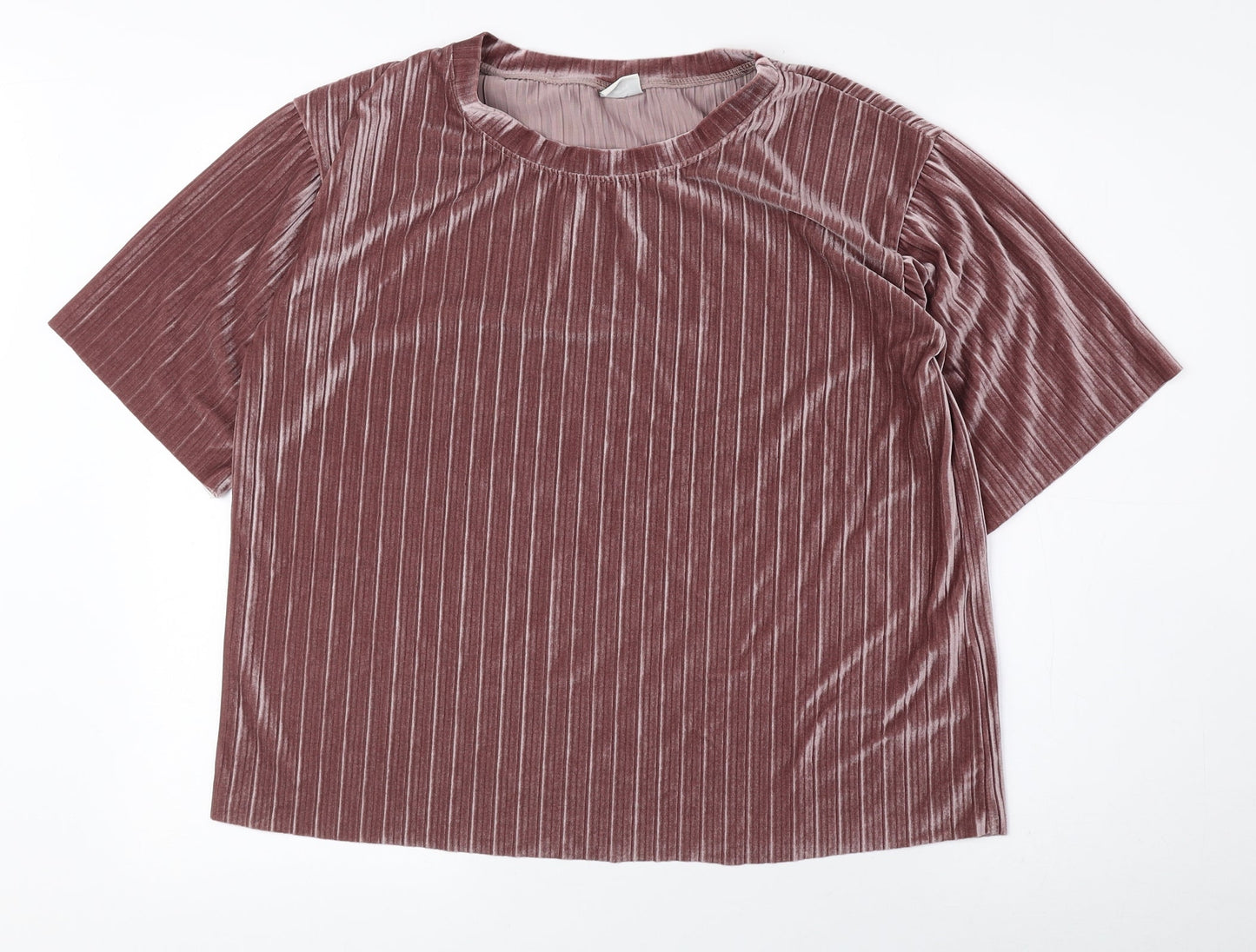 Womens UK Size M JDY Pink Basic Blouse