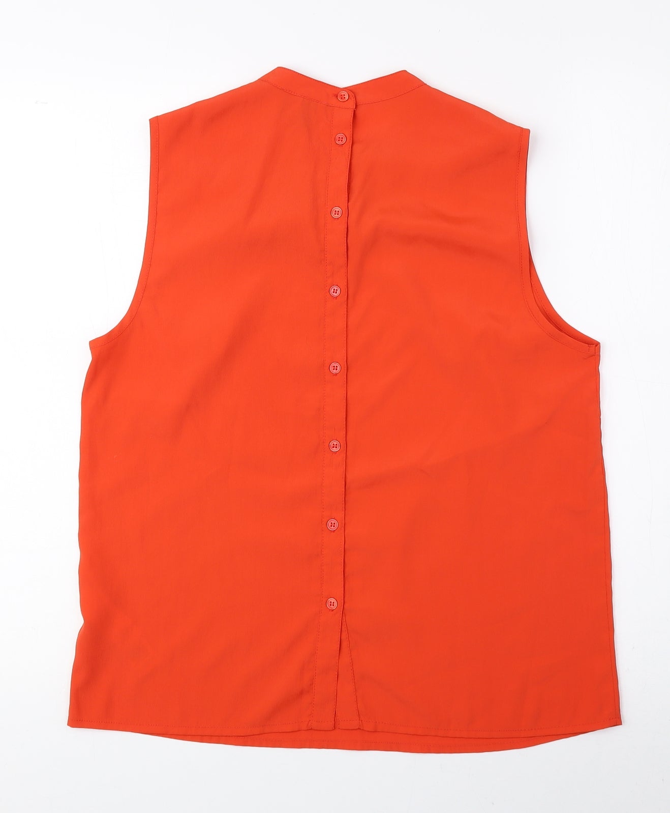 Womens UK Size 12 ASOS Orange Basic Blouse