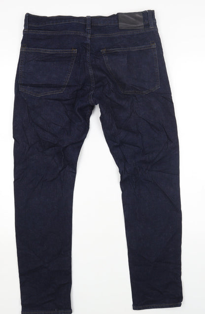 Womens UK Size 34 Marks and Spencer Regular Fit Skinny Blue Jeans