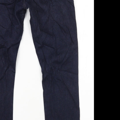 Womens UK Size 34 Marks and Spencer Regular Fit Skinny Blue Jeans