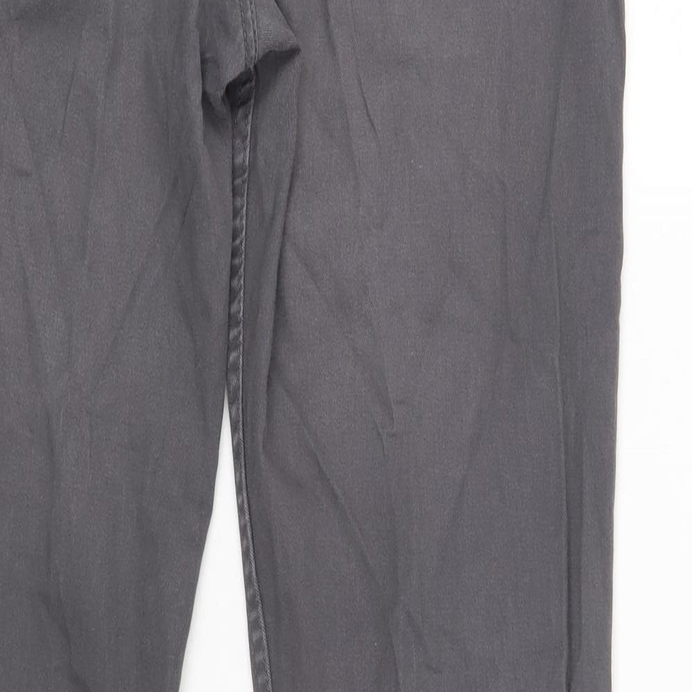 Womens UK Size 8 H&M Regular Fit Skinny Grey Jeans