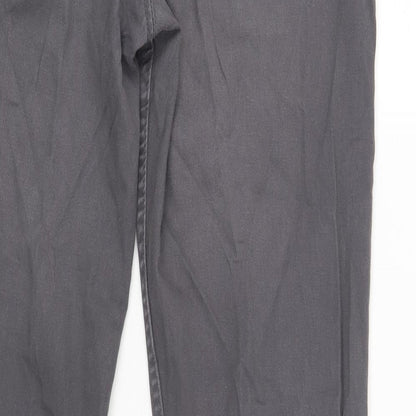 Womens UK Size 8 H&M Regular Fit Skinny Grey Jeans