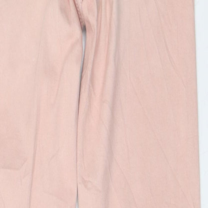 Womens UK Size 6 Marks and Spencer Regular Fit Skinny Pink Jeans