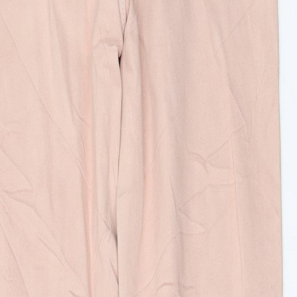 Womens UK Size 8 Marks and Spencer Regular Fit Skinny Pink Jeans