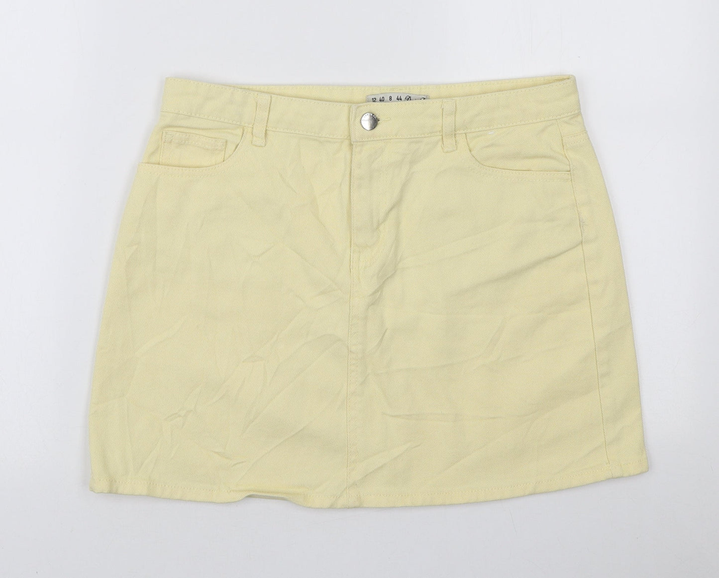 Womens UK Size 12 Denim & Co. A-Line Denim Skirt