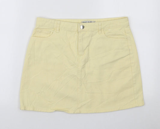 Womens UK Size 12 Denim & Co. A-Line Denim Skirt