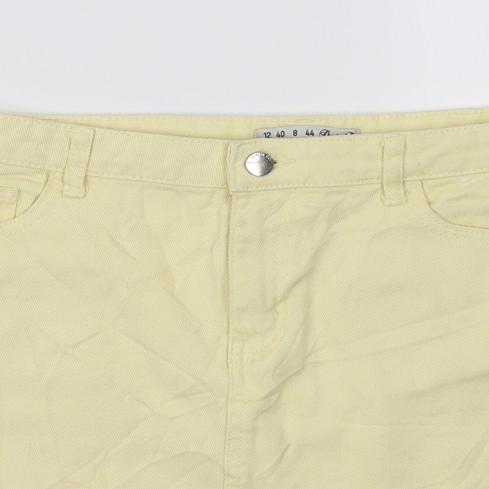 Womens UK Size 12 Denim & Co. A-Line Denim Skirt