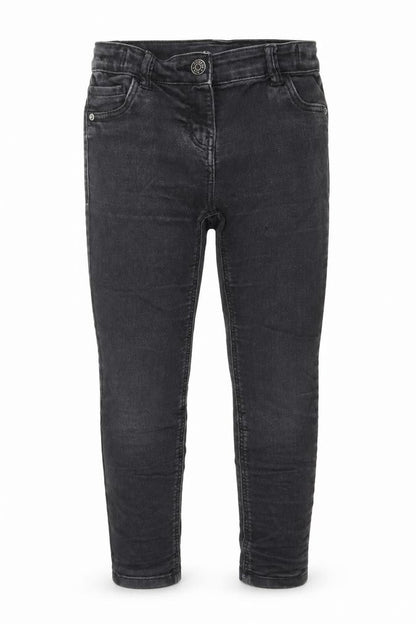 TU Boys Black Cotton Skinny Jeans Size 9 Months Regular Zip