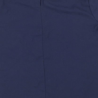 Womens UK Size 12 Marks and Spencer Blue Basic Blouse