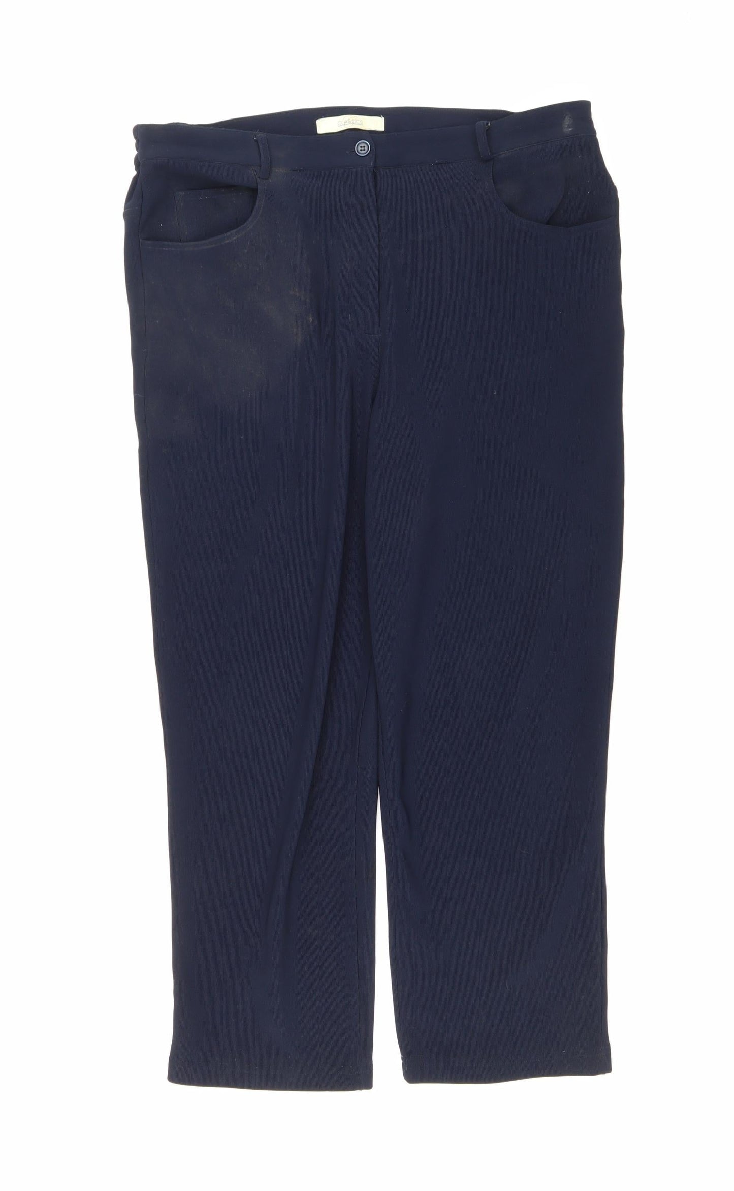 Womens UK Size 18 Marks and Spencer Regular Fit  Black Trousers