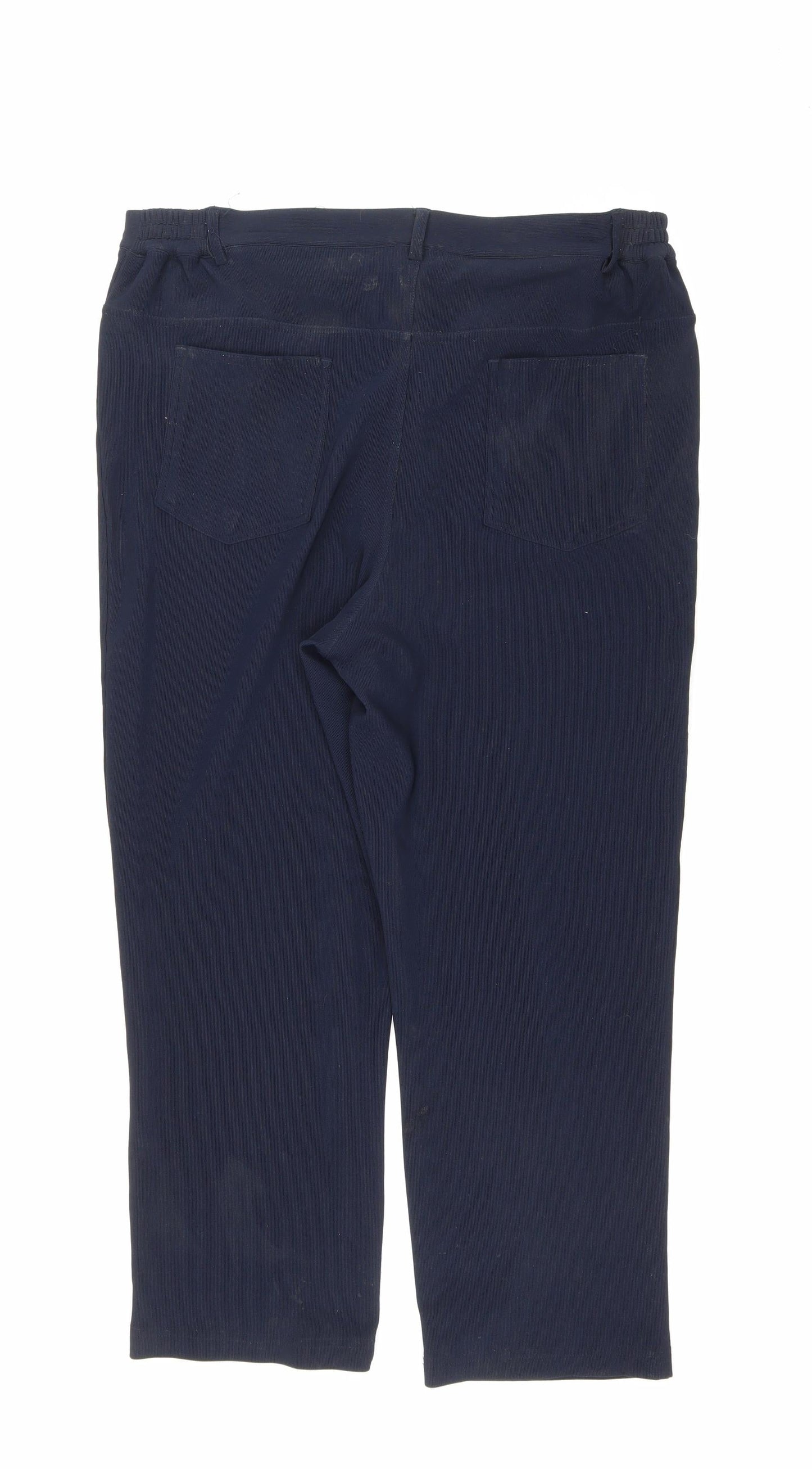 Womens UK Size 18 Marks and Spencer Regular Fit  Black Trousers