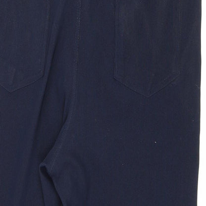Womens UK Size 18 Marks and Spencer Regular Fit  Black Trousers