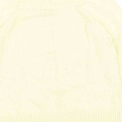Womens UK Size 12 BHS Yellow Pullover Jumper