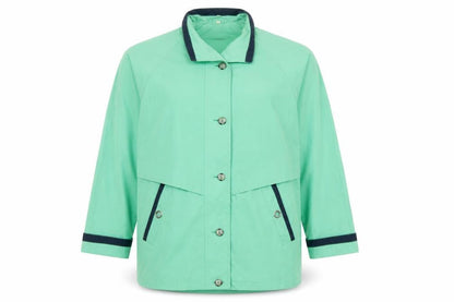 Mens UK Size M Telemac Green Rain Coat