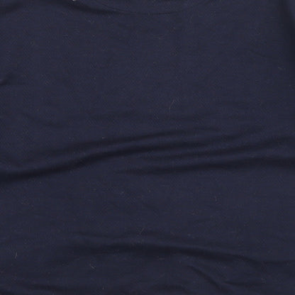 Mens UK Size L Easy Blue Pullover Sweatshirt