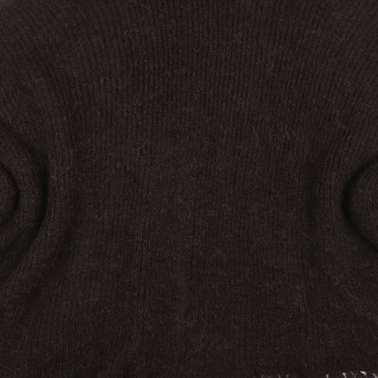 Womens UK Size One Size Klass Brown Wrap Jumper