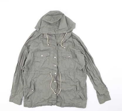 Womens UK Size 14 Being Casual Green Jacket