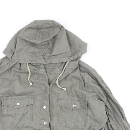 Womens UK Size 14 Being Casual Green Jacket