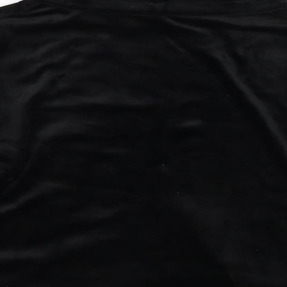 Indigo Sky Womens Black Polyester Pullover Sweatshirt Size L Pullover - Crown