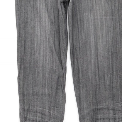 Womens UK Size 28 in Preworn Regular Fit Skinny Grey Jeans