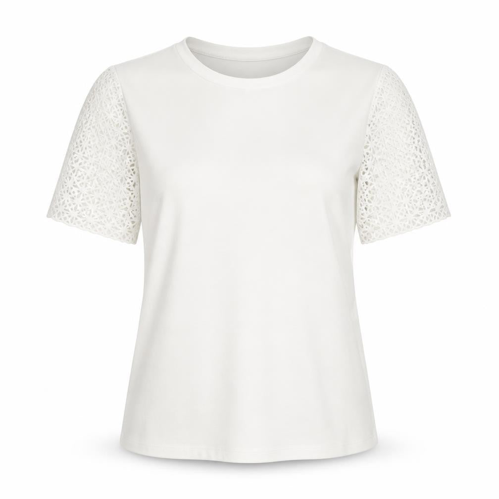 Womens UK Size 8 New Look White Basic Blouse
