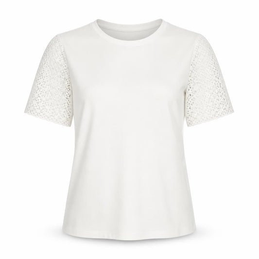 Womens UK Size 8 New Look White Basic Blouse