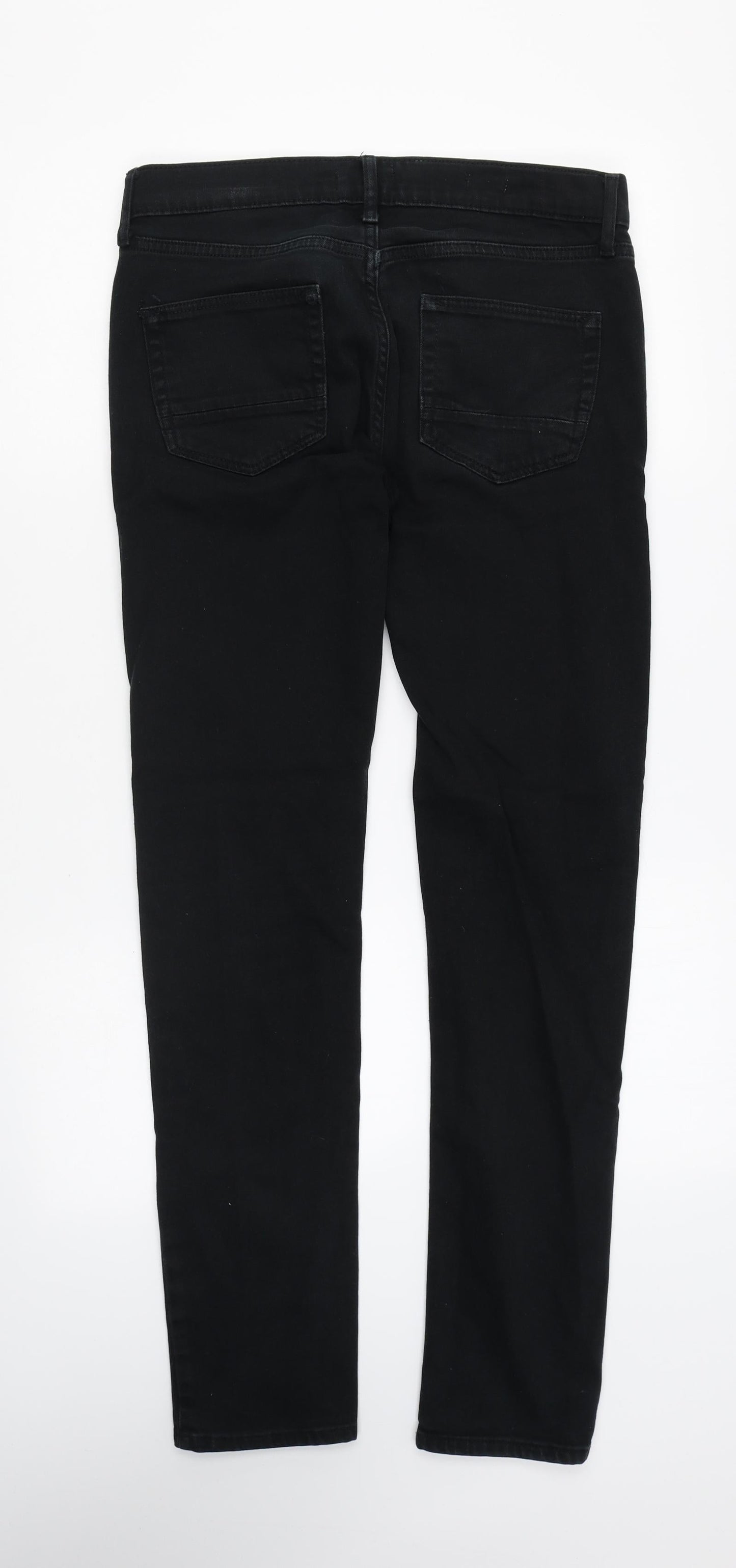 Womens UK Size 30 in Topman Regular Fit Skinny Black Jeans