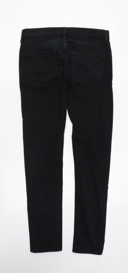 Womens UK Size 30 in Topman Regular Fit Skinny Black Jeans