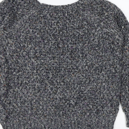Womens UK Size L FOREVER 21 Blue Pullover Jumper
