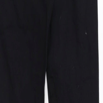 H&M Womens Black Cotton Skinny Jeans Size 6 L29 in Regular Zip