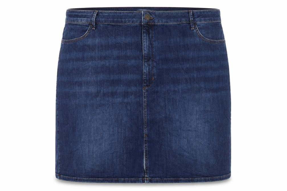 Womens UK Size 30 Marks and Spencer Straight & Pencil Denim Skirt