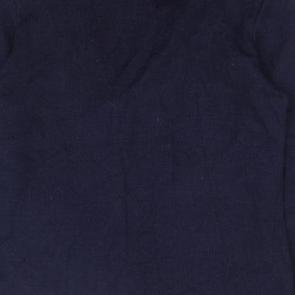 Womens UK Size 10 Afibel Blue Cardigan Jumper