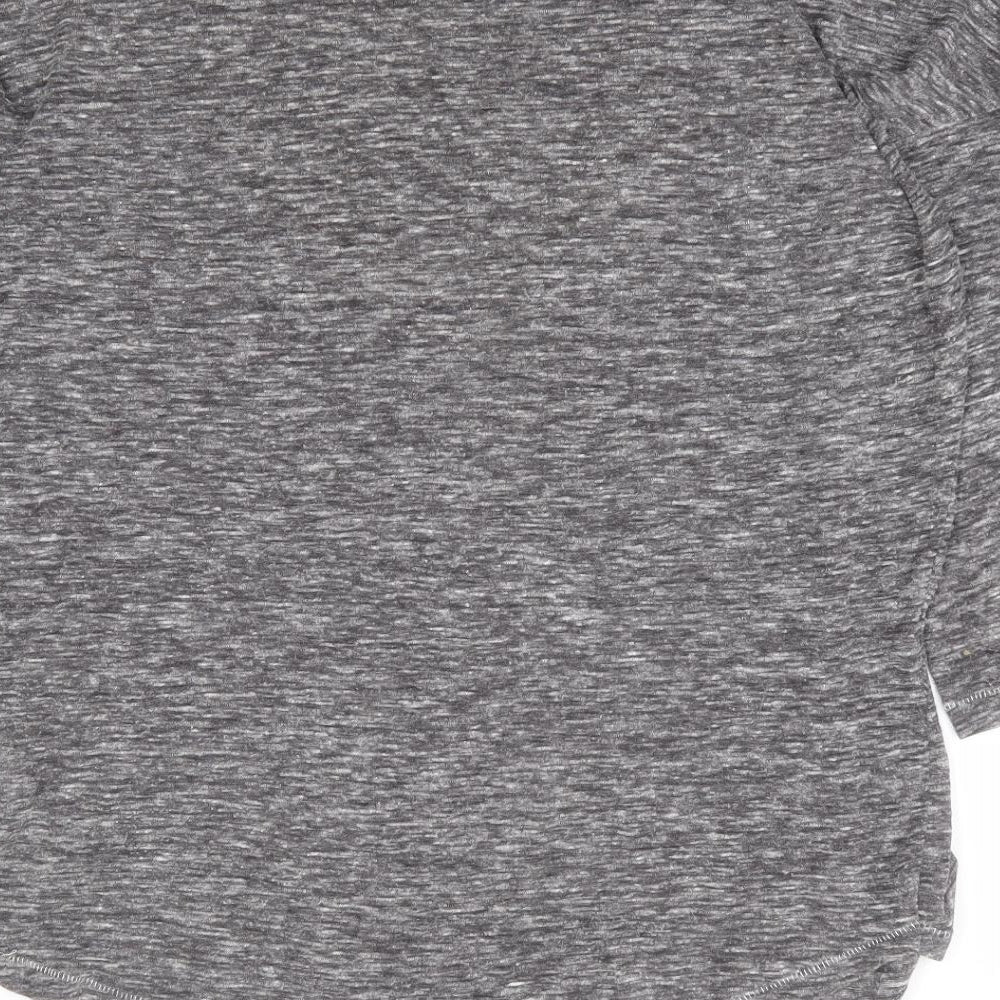 Womens UK Size 14 NEXT Grey Basic Blouse