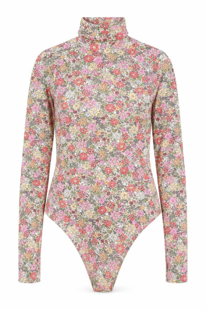 Womens UK Size M H&M One-Piece Multicoloured Bodysuit