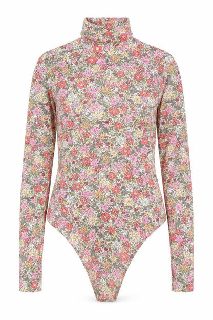Womens UK Size M H&M One-Piece Multicoloured Bodysuit