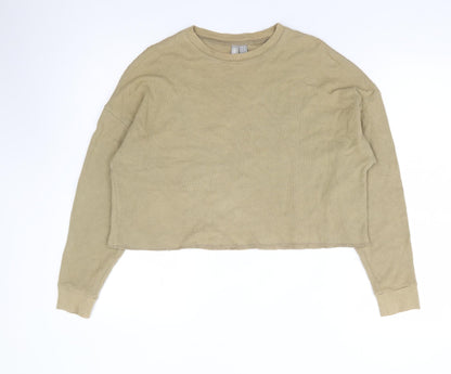 Womens UK Size 6 ASOS Green Pullover Sweatshirt