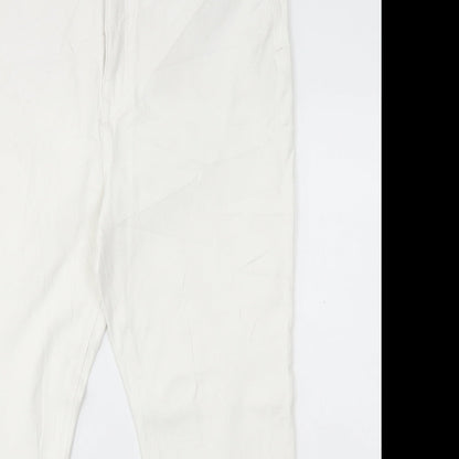 Womens UK Size 38 Marks and Spencer Regular Fit Skinny White Jeans