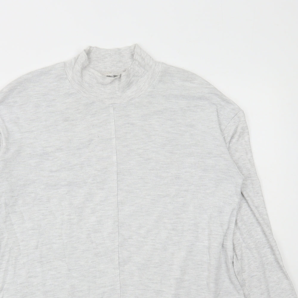 Womens UK Size 12 NEXT Grey Basic T-Shirt