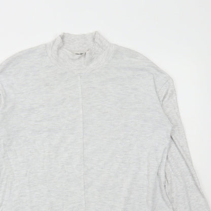 Womens UK Size 12 NEXT Grey Basic T-Shirt