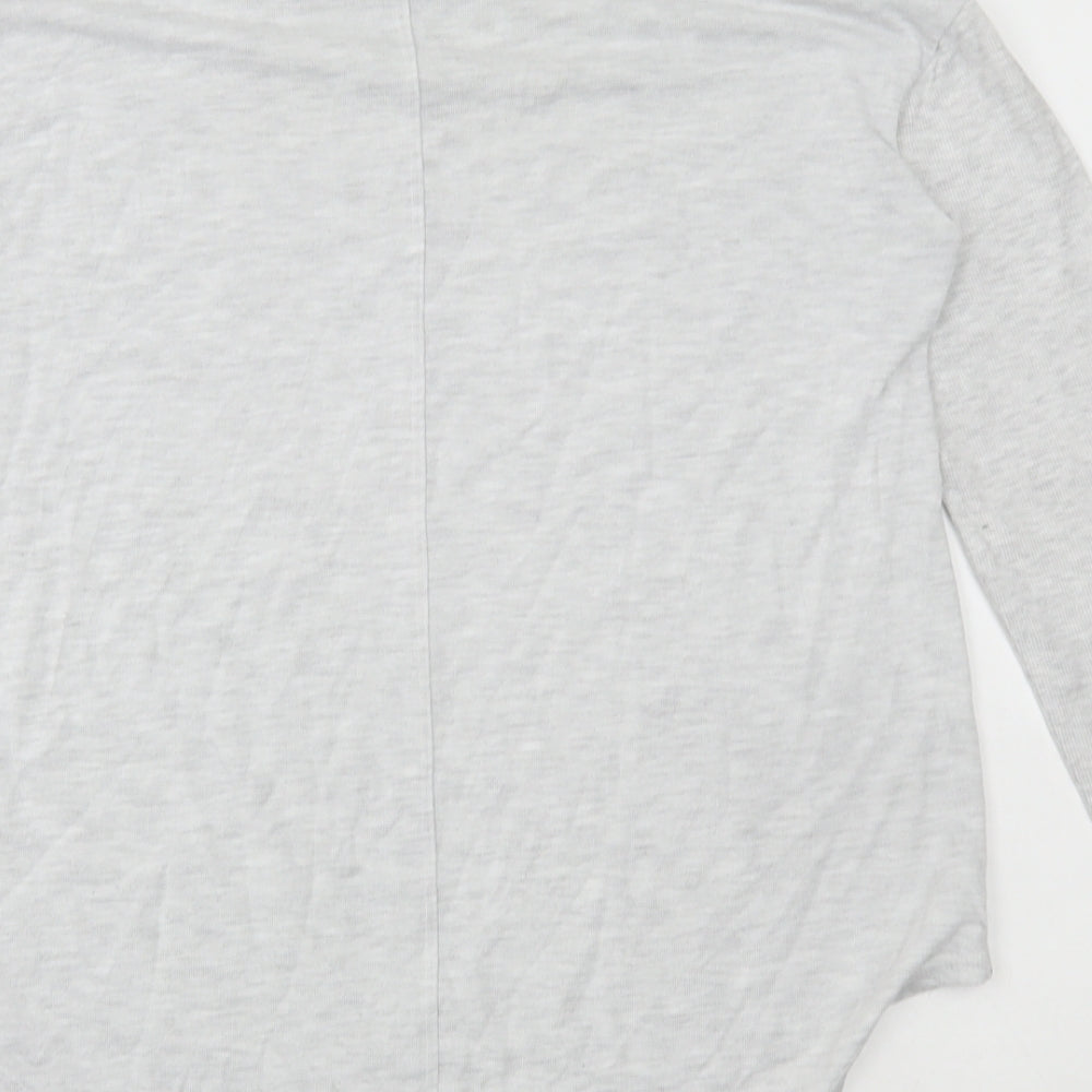 Womens UK Size 12 NEXT Grey Basic T-Shirt