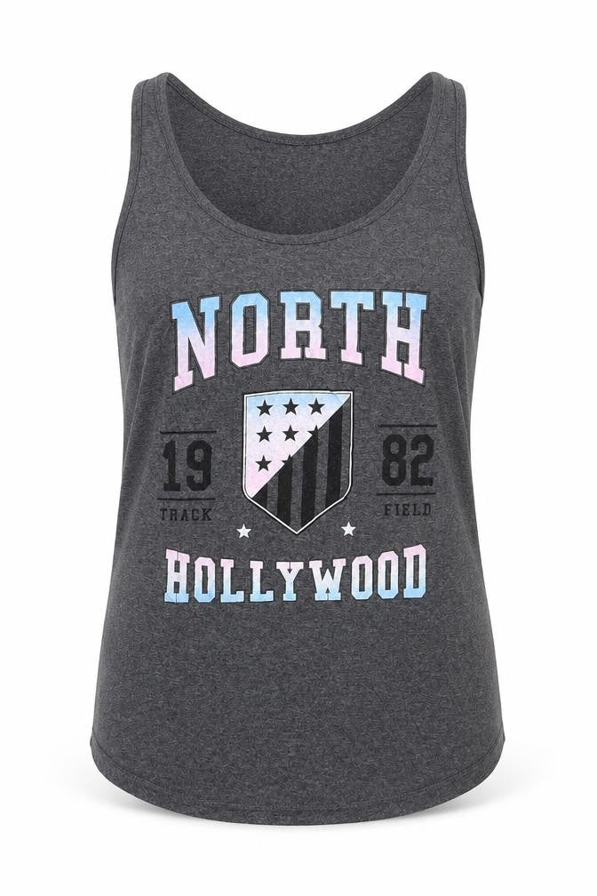Womens UK Size 10 Primark Grey Basic Tank