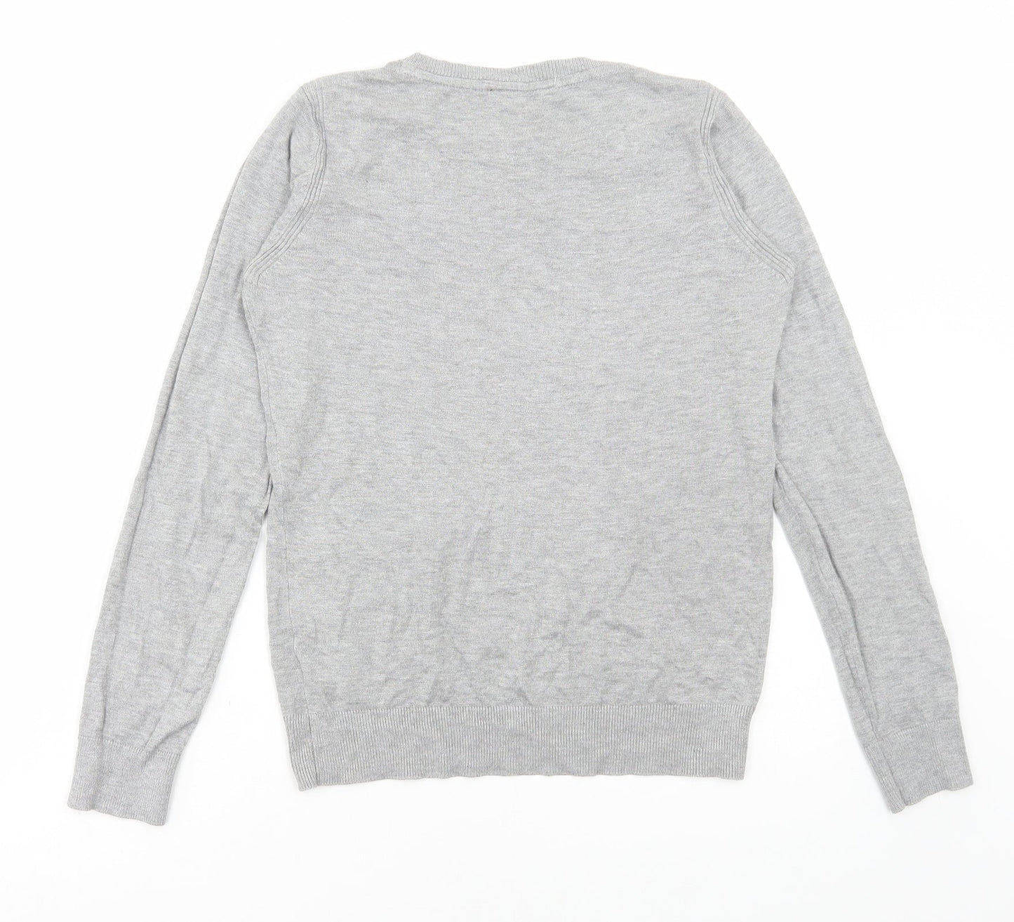 Womens UK Size 12 PEP&CO Grey Pullover Jumper