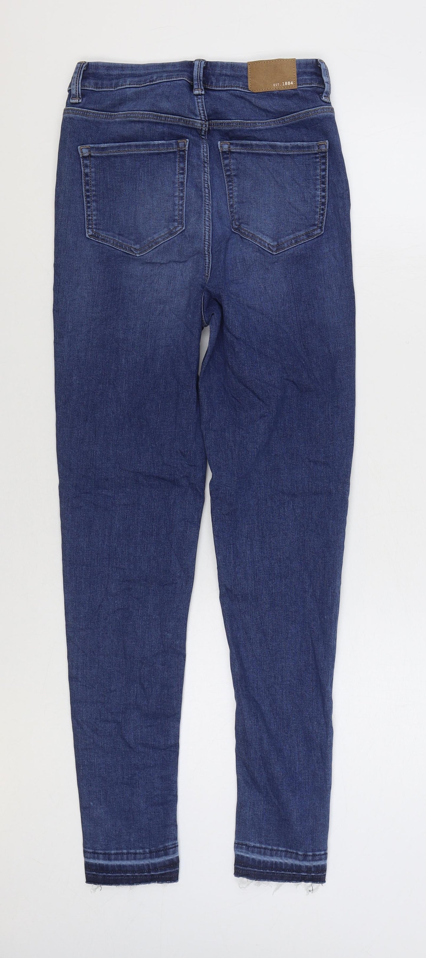 Womens UK Size 6 Marks and Spencer Regular Fit Skinny Blue Jeans