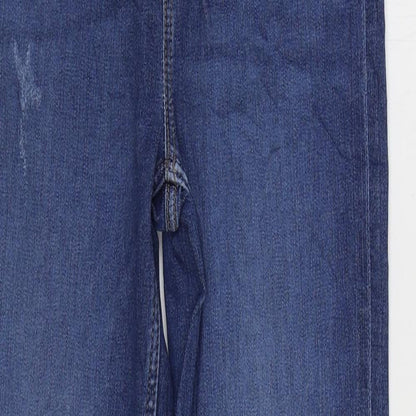 Womens UK Size 6 Marks and Spencer Regular Fit Skinny Blue Jeans