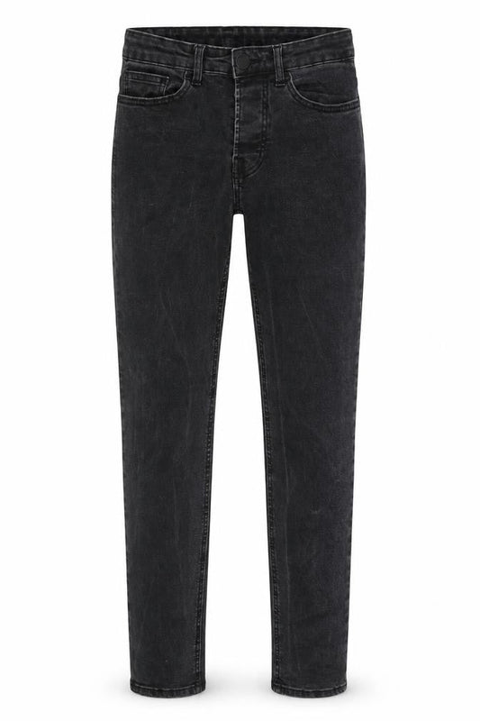 Mens UK Size 28 in Denim & Co. Regular Fit Skinny Black Jeans