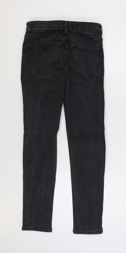 Denim & Co. Mens Black Cotton Skinny Jeans Size 28 in L30 in Regular Zip