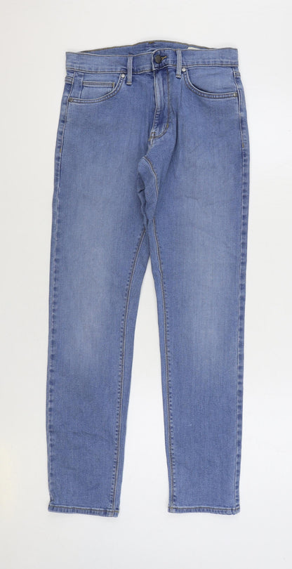 Womens UK Size 30 in Marks and Spencer Regular Fit Skinny Blue Jeans