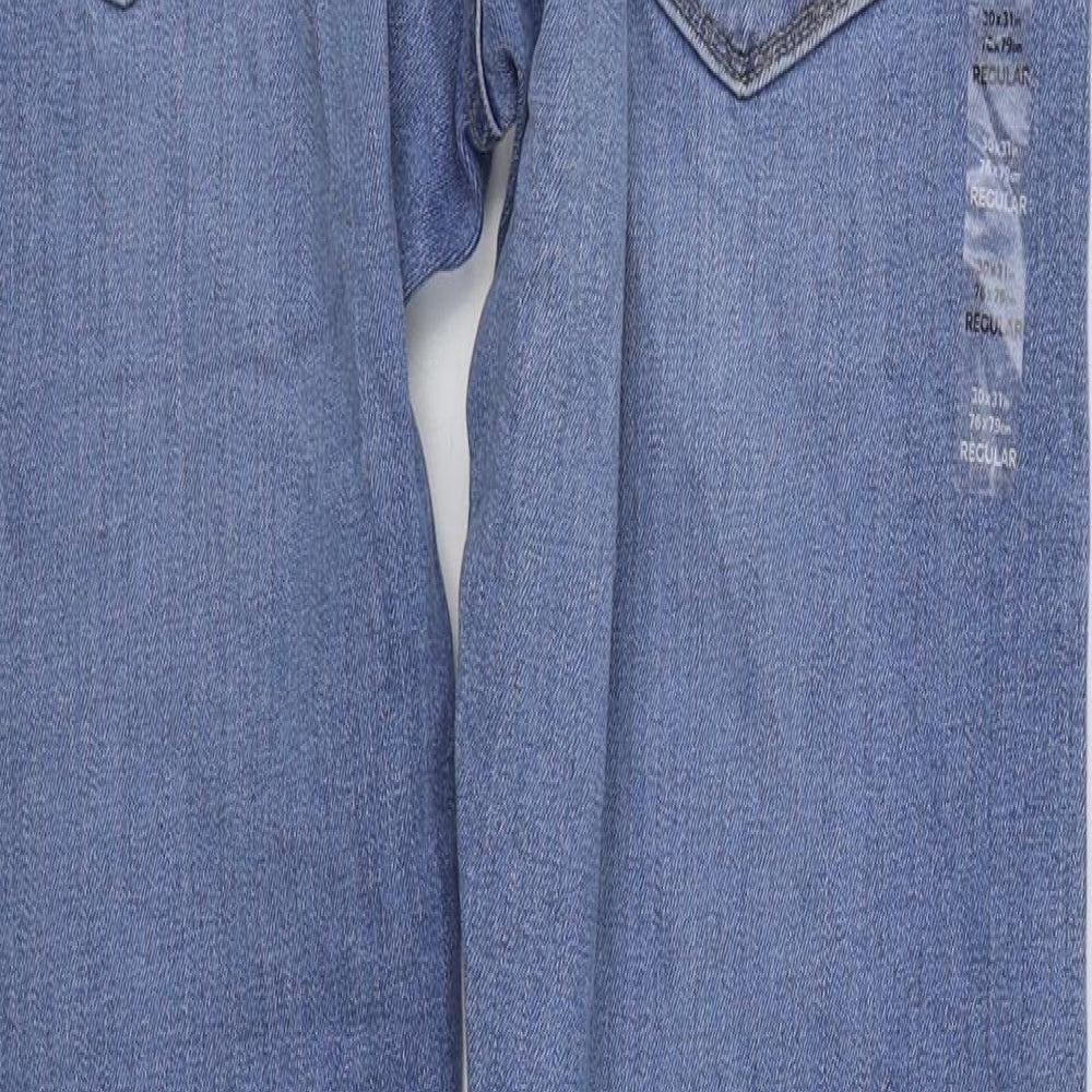 Womens UK Size 30 in Marks and Spencer Regular Fit Skinny Blue Jeans
