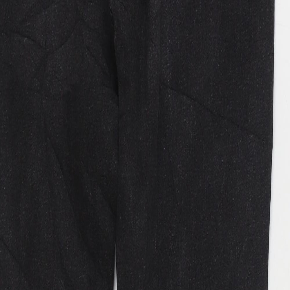 Marks and Spencer Womens Black Cotton Skinny Jeans Size 6 L25 in Regular Zip