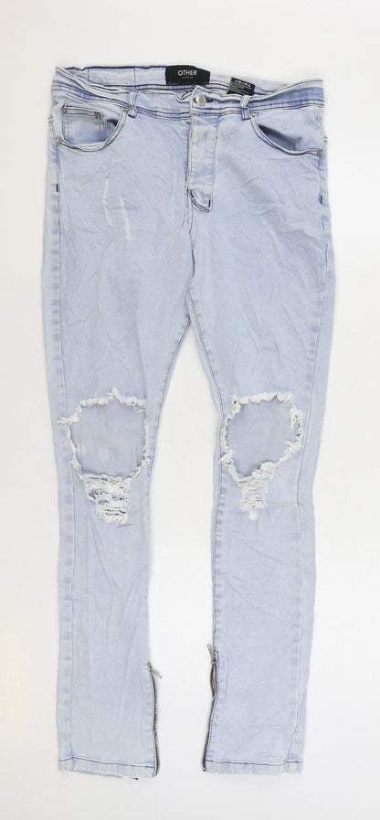Mens UK Size 30 in Other Regular Fit Skinny Blue Jeans